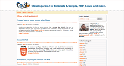 Desktop Screenshot of claudiogarau.it